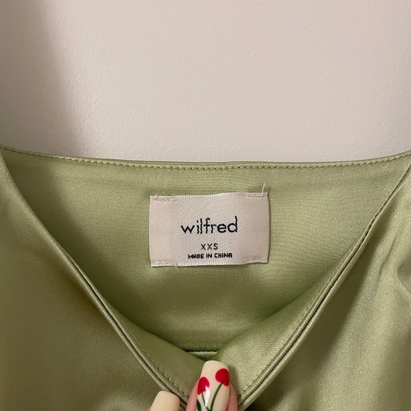 Wilfred Shine Satin Bustier Corset Top - Picture 3 of 4